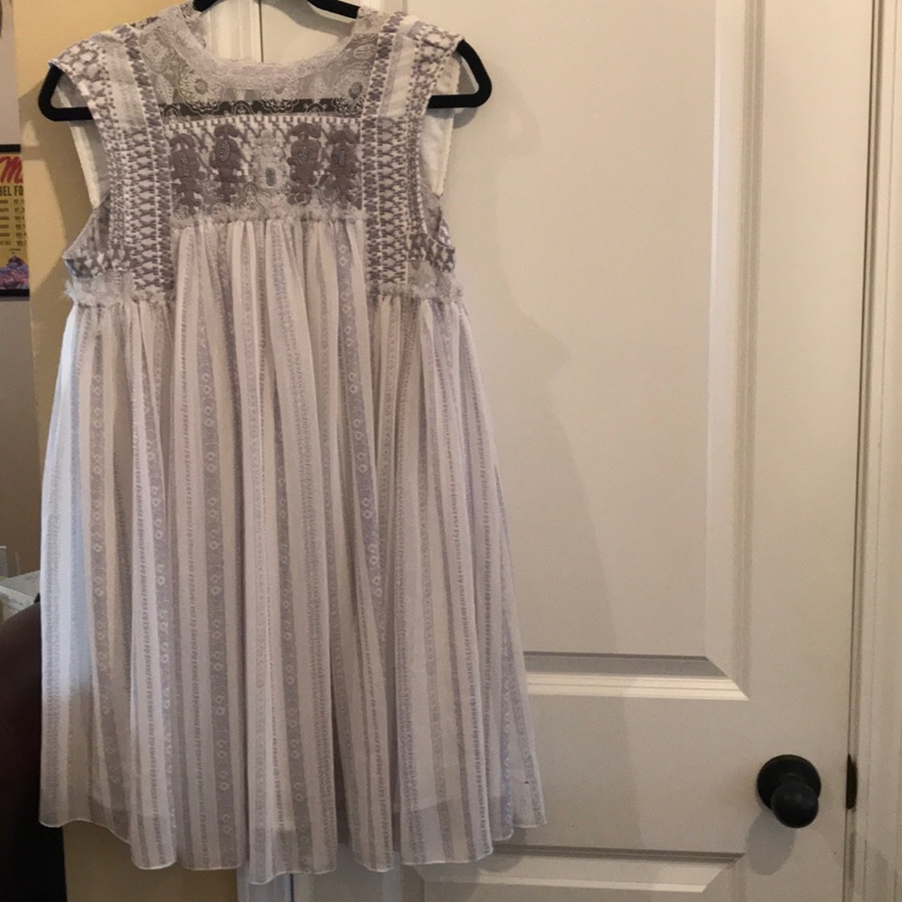 Lilac high neckline FP dress